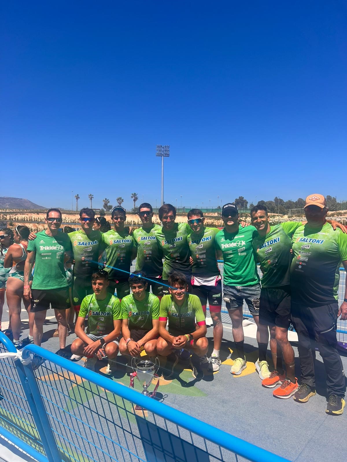 Bronce para Saltoki Trikideak en la Primera División de la Liga Nacional de Clubes de Duatlón